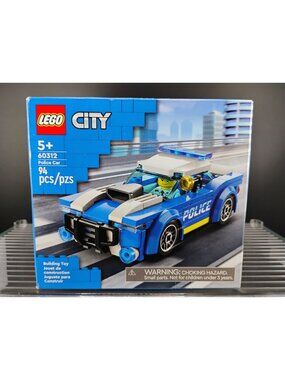 LEGO City Police Car 60312 Building Toy For Ages 5+ 94 Pieces